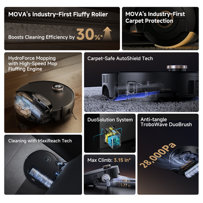 MOVA Z60 Ultra Roller Complete Robot Vacuum