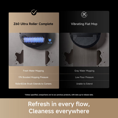 MOVA Z60 Ultra Roller Complete Robot Vacuum