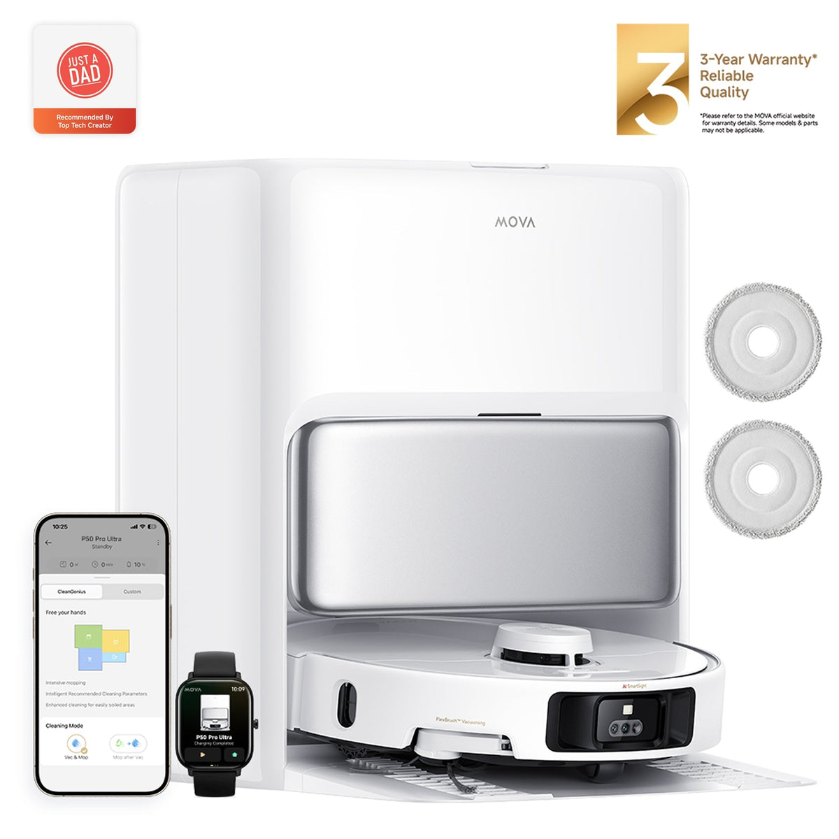 MOVA P50 Pro Ultra Robot Vacuum